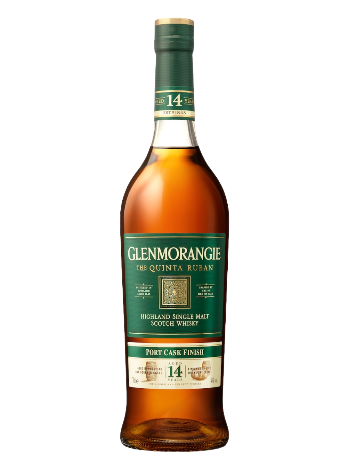 Glenmorangie 14 Y.O. The Quinta Ruban Port Cask Finish