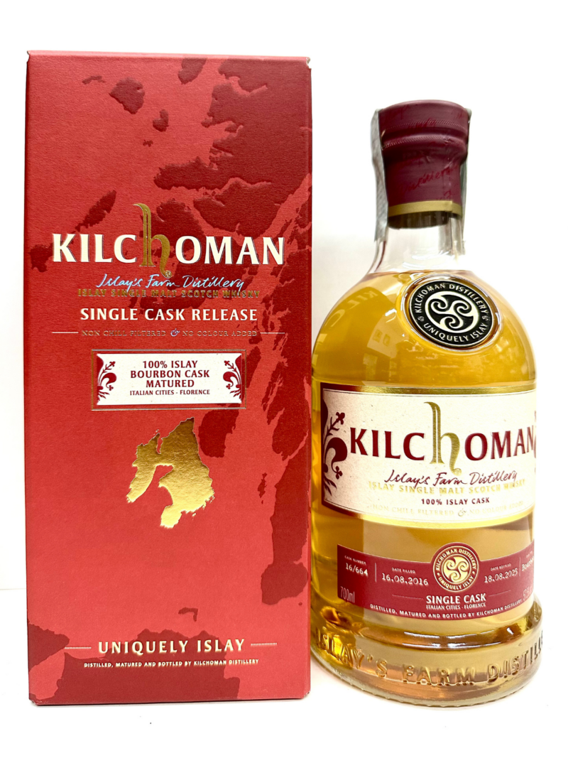 Kilchoman Italian Cities N.3 Florence Bourbon Cask Matured Single Cask Release
