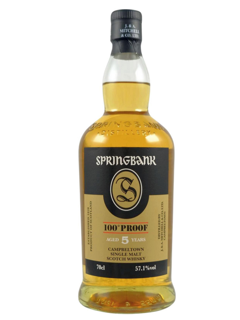 Springbank 100 Proof 5 Y.O.
