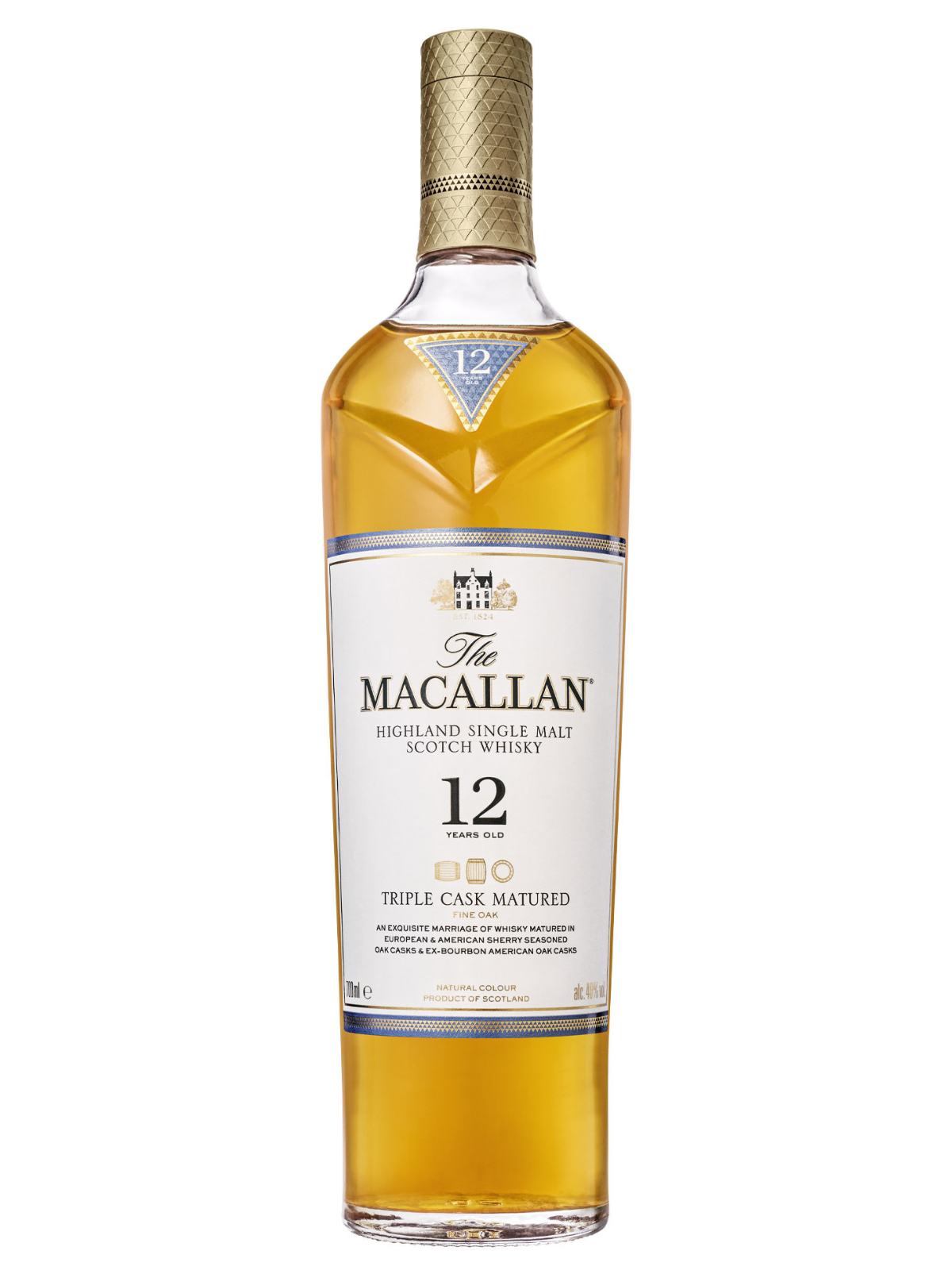 ウイスキー The Macallan 12 Triple Cask Matured Macallan 12 Y.O. Triple Cask Matured – Enoteca Corsi