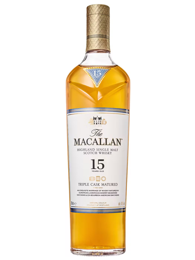 Macallan 15 Y.O. Triple Cask Matured